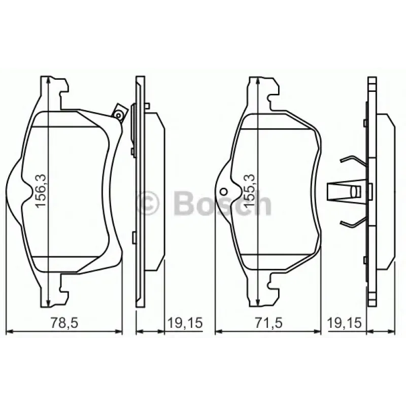 Колодки гальмівні (передні) Opel Astra G 98-09/Zafira A 99-05/Chevrolet Astra 02-11