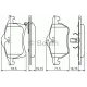 Колодки гальмівні (передні) Opel Astra G 98-09/Zafira A 99-05/Chevrolet Astra 02-11
