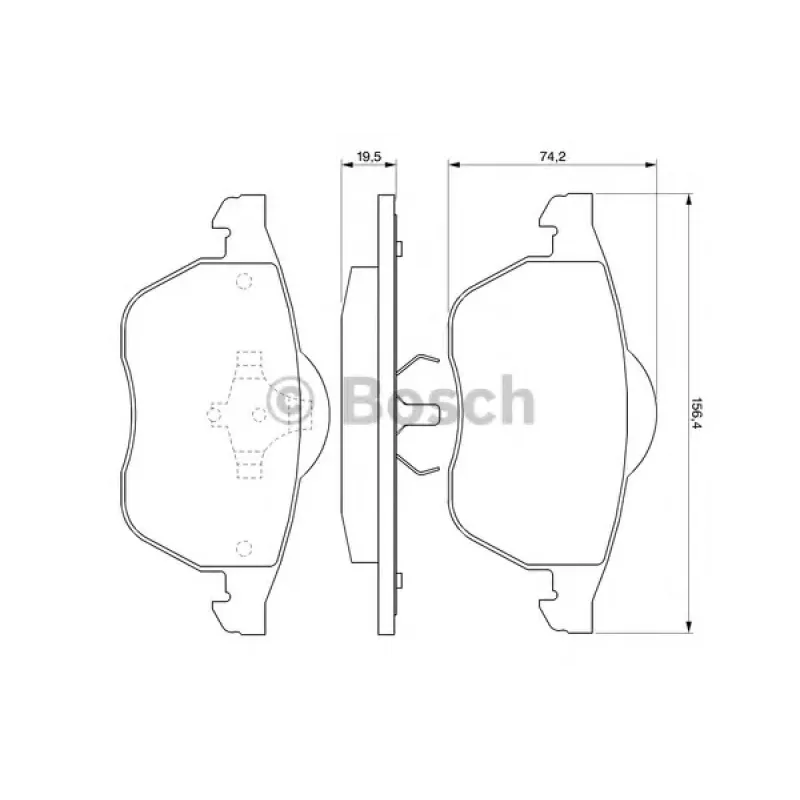 Колодки гальмівні (передні) Audi 100 91-94/A6 94-11/A8 94-02