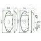 Колодки гальмівні (передні) Opel Combo 01-/Corsa C 00-09/Meriva A 03-10/Tigra 04-10