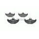 Колодки гальмівні (задні) Renault Laguna I 93-01 (Brembo) (з датчиками)