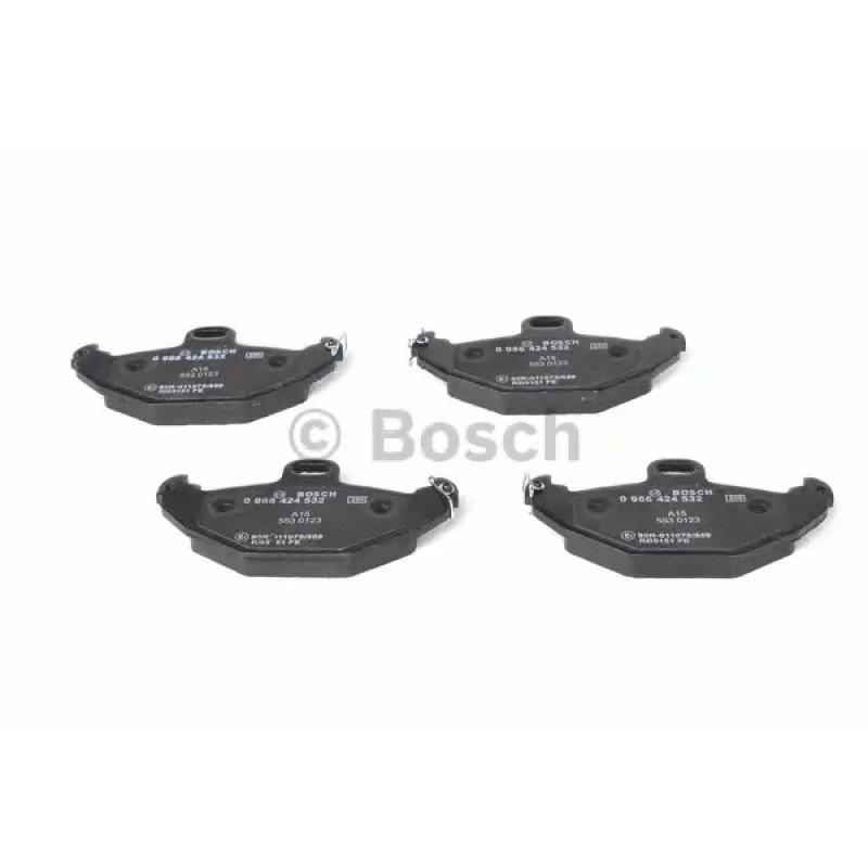 Колодки гальмівні (задні) Renault Laguna I 93-01 (Brembo) (з датчиками)