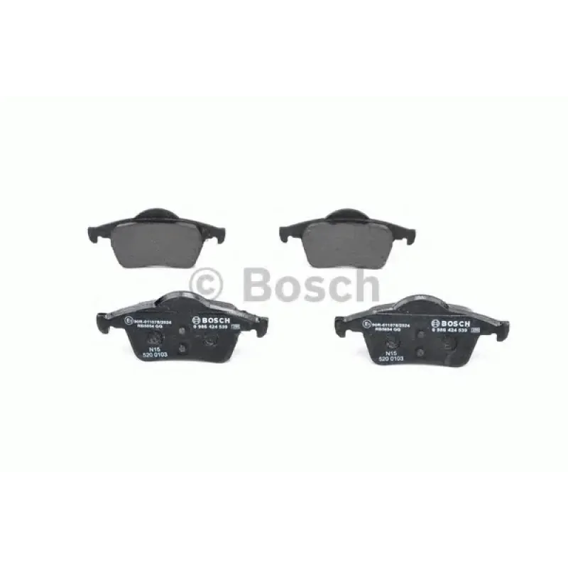 Колодки гальмівні (задні) Volvo S60/S70/S80/V70 96-10 (Ate)
