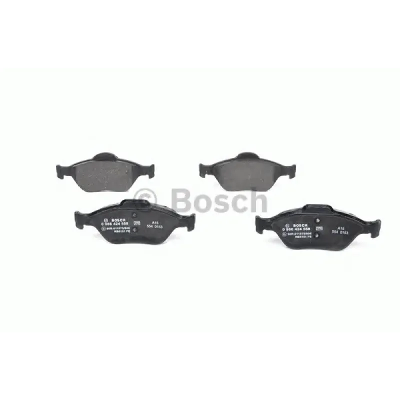 Колодки гальмівні (передні) Ford Fiesta 95-10/Fusion/Ka 02-12/Puma/Mazda 121 96-03/Mazda 2 03-07