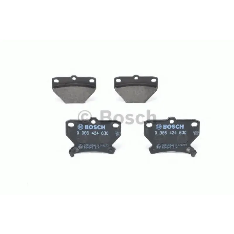 Колодки гальмівні (задні) Toyota Corolla 01-08/Camry 82-86/Yaris/Celica 99-05 (Akebono)