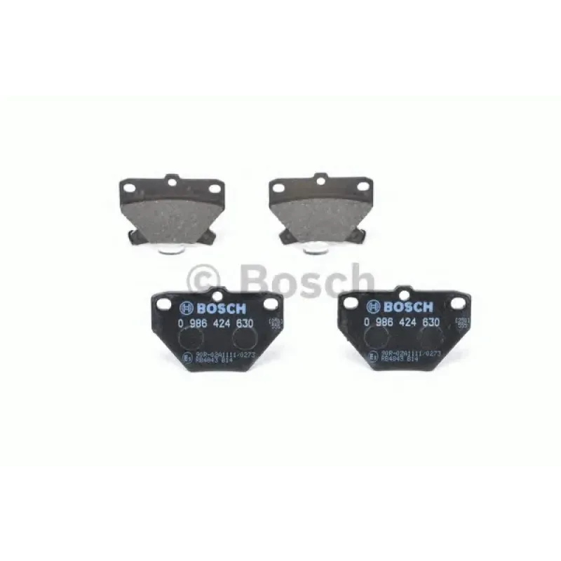 Колодки гальмівні (задні) Toyota Corolla 01-08/Camry 82-86/Yaris/Celica 99-05 (Akebono)