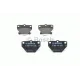 Колодки гальмівні (задні) Toyota Corolla 01-08/Camry 82-86/Yaris/Celica 99-05 (Akebono)