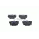 Колодки гальмівні (задні) Toyota Corolla 01-08/Camry 82-86/Yaris/Celica 99-05 (Akebono)