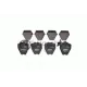Колодки гальмівні (передні) Audi A4 97-01/A6 97-05/VW Passat B5 00-05/Phaeton 02-08 (+датчики)