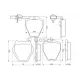 Колодки гальмівні (передні) Audi A4 97-01/A6 97-05/VW Passat B5 00-05/Phaeton 02-08 (+датчики)