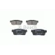 Колодки гальмівні (передні) Chevrolet Cruze 00-08/Subaru Justy 07-/Suzuki Ignis 00-/Nissan Pixo 09-