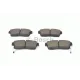 Колодки гальмівні (передні) Chevrolet Cruze 00-08/Subaru Justy 07-/Suzuki Ignis 00-/Nissan Pixo 09-