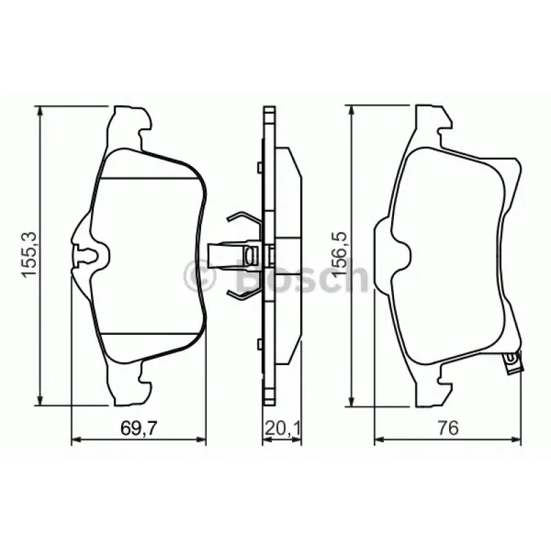 Колодки гальмівні (передні) Opel Combo 01- (Ate)