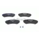 Колодки гальмівні (передні) Mitsubishi Grandis 04-11/Pajero II-IV 90-/Mazda E2000/2200 88-03