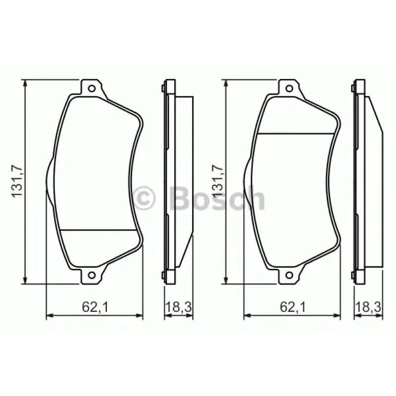 Колодки гальмівні (передні) Land Rover Freelander 98-06 