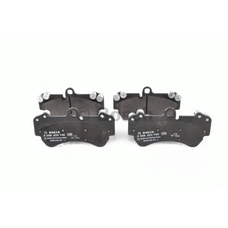 Колодки гальмівні (передні) Porsche Cayenne/VW Touareg 02-10 (Brembo) (190x99,1)