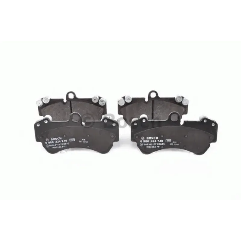 Колодки гальмівні (передні) Porsche Cayenne/VW Touareg 02-10 (Brembo) (190x99,1)