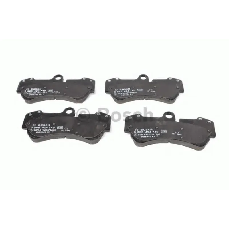Колодки гальмівні (передні) Porsche Cayenne/VW Touareg 02-10 (Brembo) (190x99,1)
