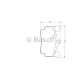 Колодки гальмівні (задні) Audi Q7/VW Touareg 2.5D-6.0D 02-