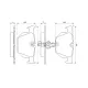 Колодки гальмівні (задні) BMW X5 (E70) 06-13/(F15/F85) 13-18/X6 (E71/E72) 08-14/(F16/F86) 14-19