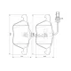 Колодки гальмівні (передні) Ford Galaxy 95-06/Seat Alhambra/VW Sharan 95-10/VW T4 90-03 (+датчики)