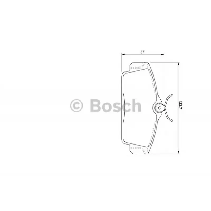 Колодки гальмівні (передні) Nissan Almera 00-06/Primera 96-02