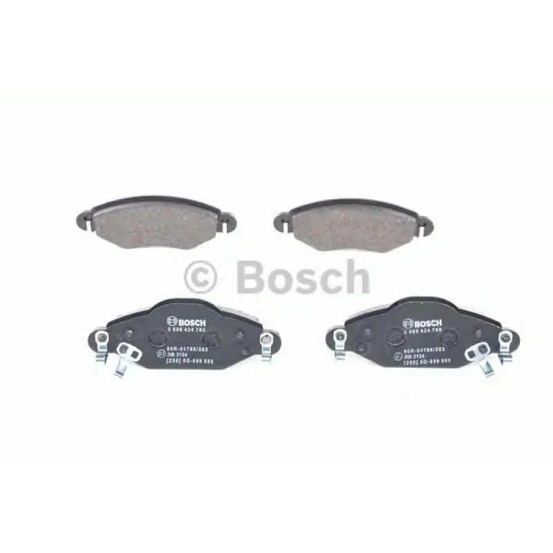 Колодки гальмівні (передні) Toyota Yaris 01-05