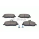 Колодки гальмівні (передні) Citroen C8 02-/Jumpy/Fiat Scudo/Peugeot Expert 95-06/807 02- (+датчики)