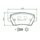 Комплект гальмівних колодок (передніх) Renault Kangoo/Logan/Clio 07-/Zoe/Duster/Dokker/Megane 12-/Nissan Micra