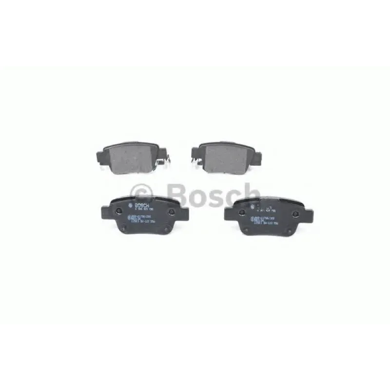 Колодки гальмівні (задні) Toyota Avensis/Corolla 1.6-2.4i 03-09