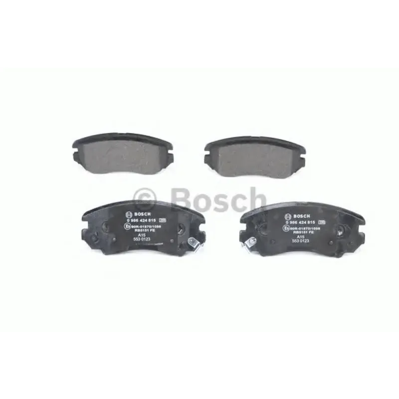 Колодки гальмівні (передні) Hyundai Sonata/Elantra 01-11/ix20 10-/Tucson/Kia Sportage/Carens 04-