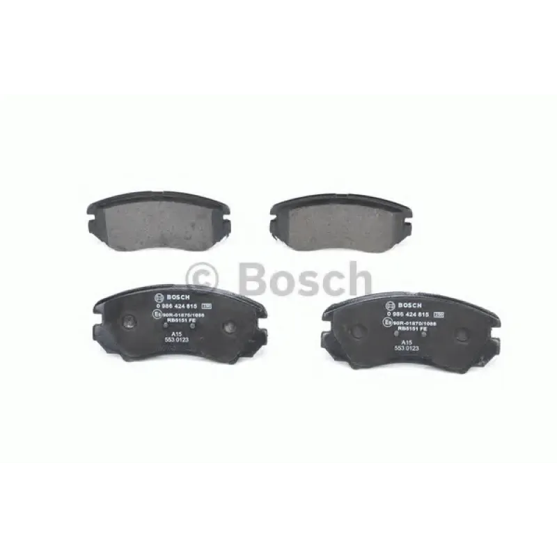 Колодки гальмівні (передні) Hyundai Sonata/Elantra 01-11/ix20 10-/Tucson/Kia Sportage/Carens 04-