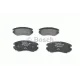 Колодки гальмівні (передні) Hyundai Sonata/Elantra 01-11/ix20 10-/Tucson/Kia Sportage/Carens 04-