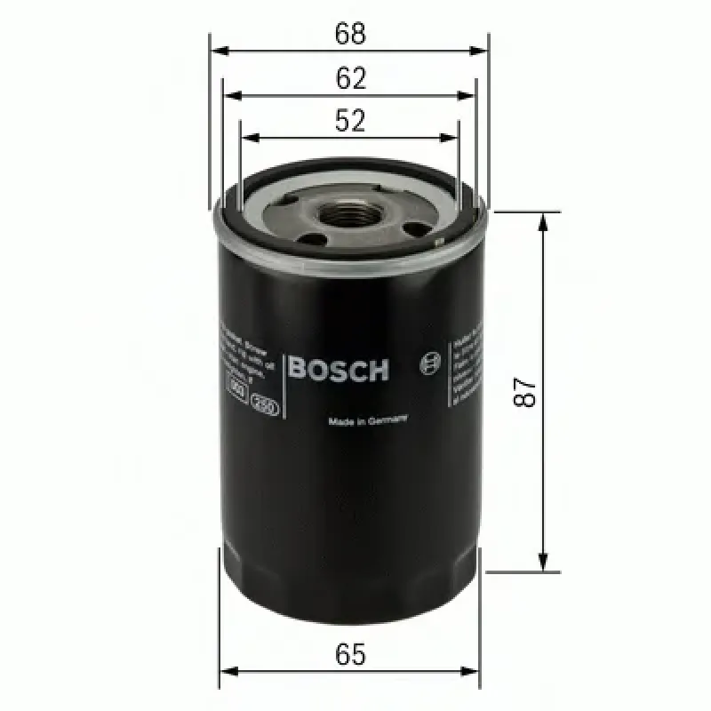 Фільтр масляний Nissan Micra 1.0-1.4i 92-10/ Primera 2.0i 90-96