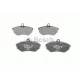 Колодки гальмівні (передні) Audi A4 95-01/VW Golf III/IV -02/Caddy II -04