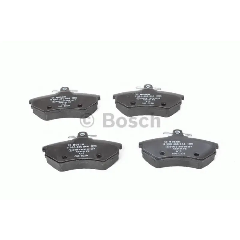 Колодки гальмівні (передні) Audi A4 95-01/VW Golf III/IV -02/Caddy II -04