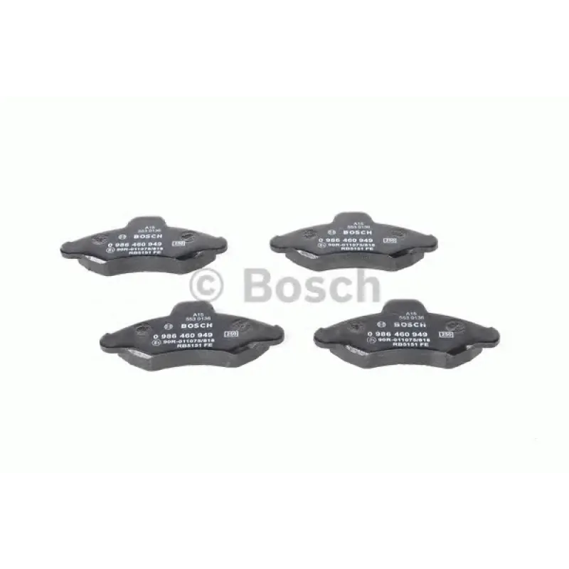 Колодки гальмівні (передні) Ford Escort V/VI 90-00/Orion III 90-93