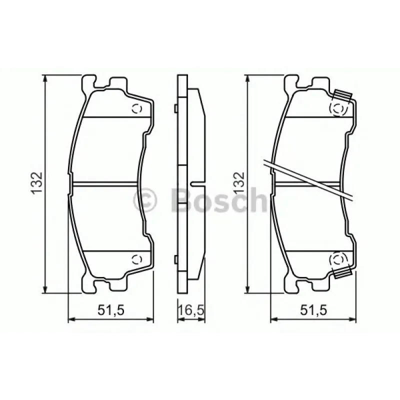 Колодки гальмівні (передні) Mazda 626 IV/V 91-02/MX-6 92-97/Ford USA Probe 93-98