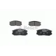 Комплект гальмівних колодок (передніх) Daihatsu Terios/Mitsubishi Colt/Lancer 1.3-1.6/1.8-2.0D 89-