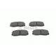 Комплект гальмівних колодок (передніх) Daihatsu Terios/Mitsubishi Colt/Lancer 1.3-1.6/1.8-2.0D 89-
