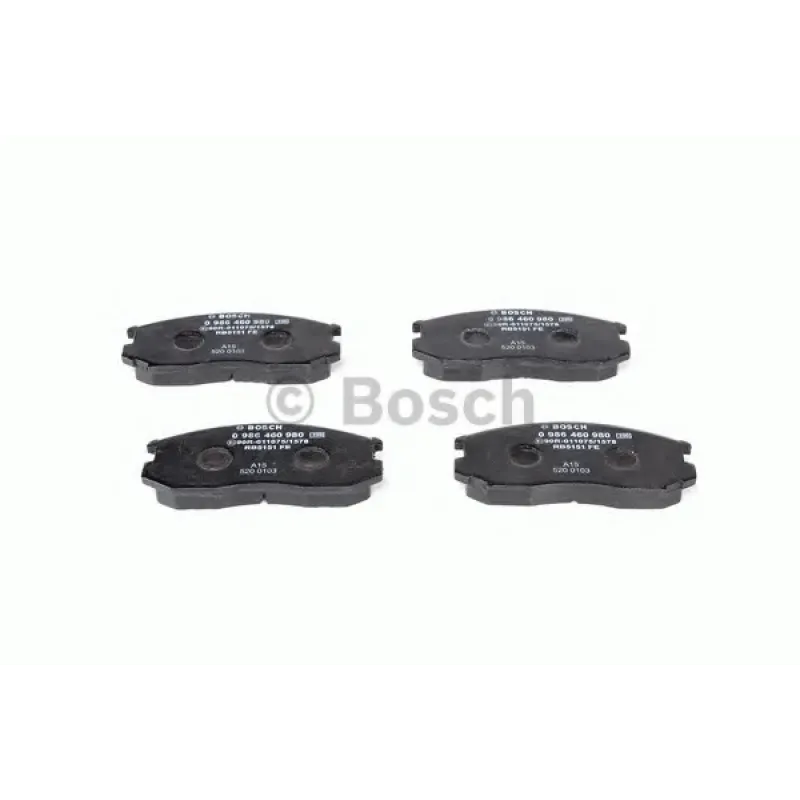 Комплект гальмівних колодок (передніх) Daihatsu Terios/Mitsubishi Colt/Lancer 1.3-1.6/1.8-2.0D 89-