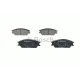 Колодки гальмівні (передні) Hyundai Accent I/II 94-05/Getz 02-10/Elantra 90-00/Pony 85-95