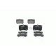 Колодки гальмівні (передні) Kia Rio 00-05/Mazda 323 89-98/121 II 90-96