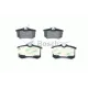 Колодки гальмівні (задні) Audi A4/A6/Skoda SuperB 01-09/Renault Clio 05-14/VW Golf/Passat 84-02