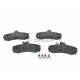 Колодки гальмівні (передні) Citroen C25/Fiat Ducato/Peugeot J5 81-94 (+датчики)