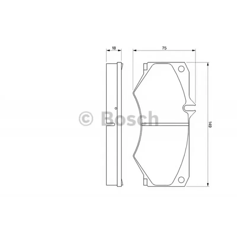 Колодки гальмівні (передні) MB 207-613D 70-96/G-class (W460/W461/W463) 79-/VW LT 78-96