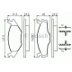 Колодки гальмівні (передні) Seat Cordoba/Ibiza/Toledo 93-02/VW Caddy/Passat B2-B4 79-92/Golf 74-99