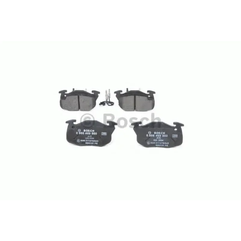 Колодки гальмівні (передні) Peugeot 106 91-04/205/305/309/405 82-98/Renault Clio 91-98 (з датчик.)