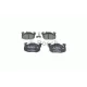 Колодки гальмівні (передні) Peugeot 106 91-04/205/305/309/405 82-98/Renault Clio 91-98 (з датчик.)
