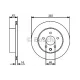 Диск гальмівний (задній) Nissan Leaf 10-/Juke 14-/Qashqai 07-13/X-Trail 01-13 (291.8x16) (вент.)